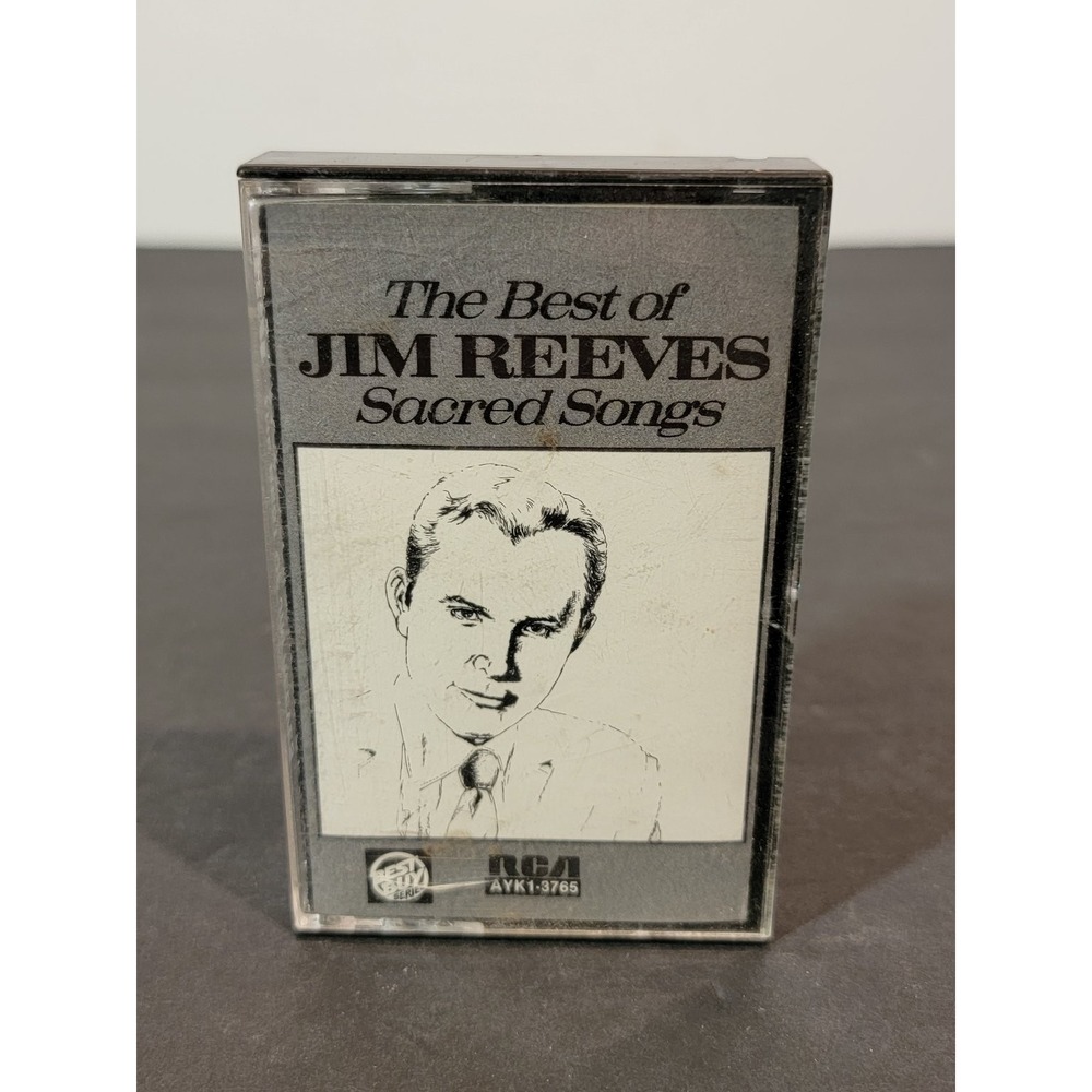 Jim Reeves The‎ Best of Sacred Songs Cassette 1974 RCA